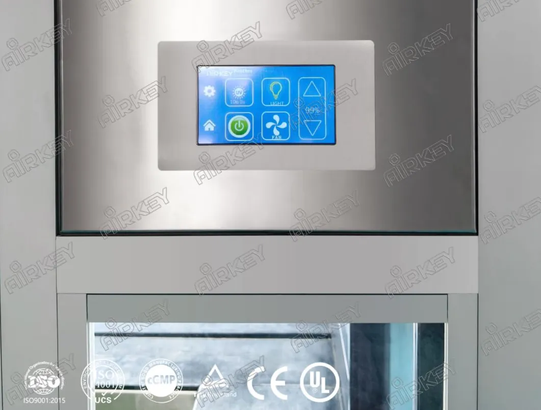 High efficiency EC fan system used in ISO 5 laminar airflow hood ensuring stable particle-free environment for gene sequencing laboratory