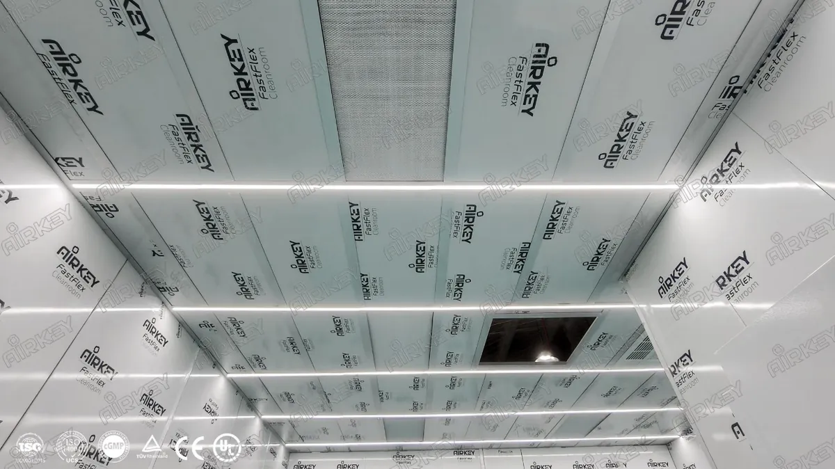 ISO 6 Modular Cleanroom for Neutron Generator Manufacturing