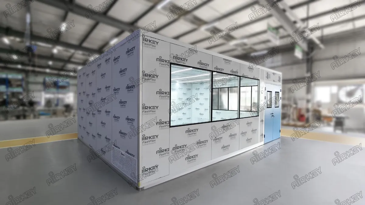 cosmetics cleanroom, ISO 8 modular cleanroom