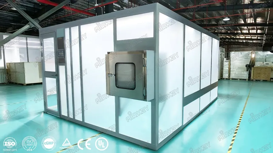 ISO 6 Modular Cleanroom Manufacturer for Cell Technology Research in Oman