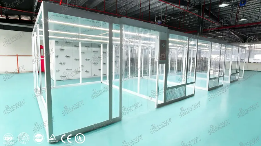 ISO 7 Modular Cleanroom Manufacturer for Pharmaceutical Packaging in the USA